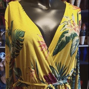 Brand New Iris Dark Mustard 3x Maxi Dress